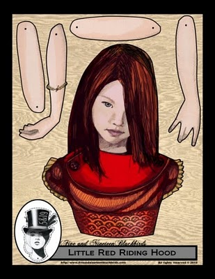 Illustration for article titled The Children's Treasury of Creepy Paper Dolls